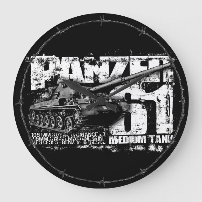 Panzer 61 Horloges (Recto)