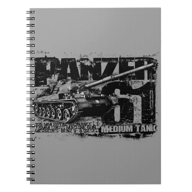 Panzer 61 Livres de notes (Devant)