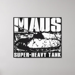 Panzer VIII Maus toile étirée