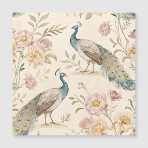 Paon Élégant Floral Vintage (10)