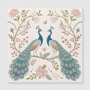 Paon Élégant Floral Vintage (5)