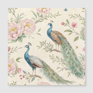 Paon Élégant Floral Vintage (9)