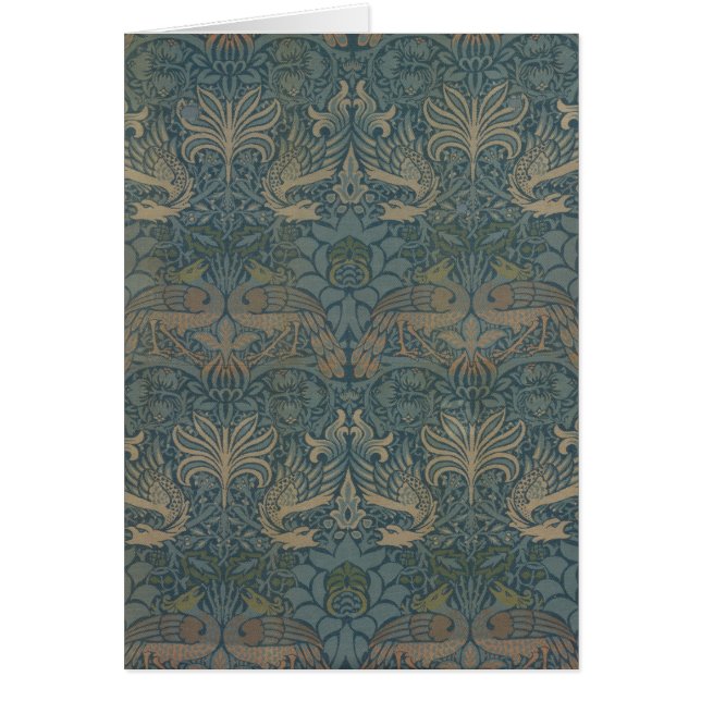 Paon et Dragon par William Morris (Devant)