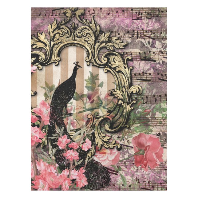 Paons royaux Paon Nappe de table (Devant)