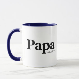 Papa a établi Custom Grand-pa Mug
