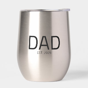 Papa a établi un nouveau cadeau de papa vin thermi