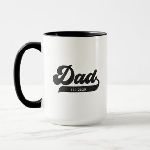 Papa A Établi Une Mug De Fête des pères De Styl