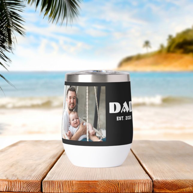 Papa a établi une photo audacieuse (Plage (pivotée))