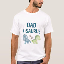 Papa-A-Saurus T-shirt bébé pour le premier anniver