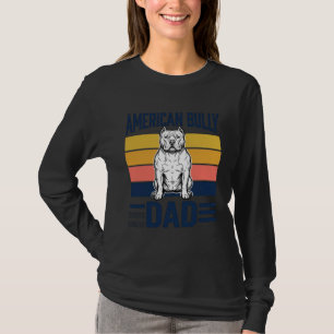 Papa American Bully Vintage Conception de T-shirt