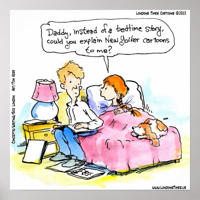 Papa, apprends-moi à lire - Satire - Affiche drôle (Devant)