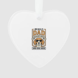 Papa Beagle alimenté par le café et le maillot de