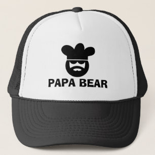 Papa bear casquette barbecue pour hommes