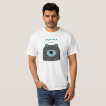 Papa Bear est un cadeau de T-shirt personnalisé po