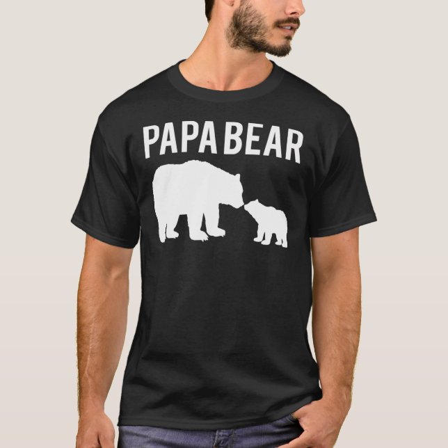 Papa Bear T-shirt indispensable (Devant)