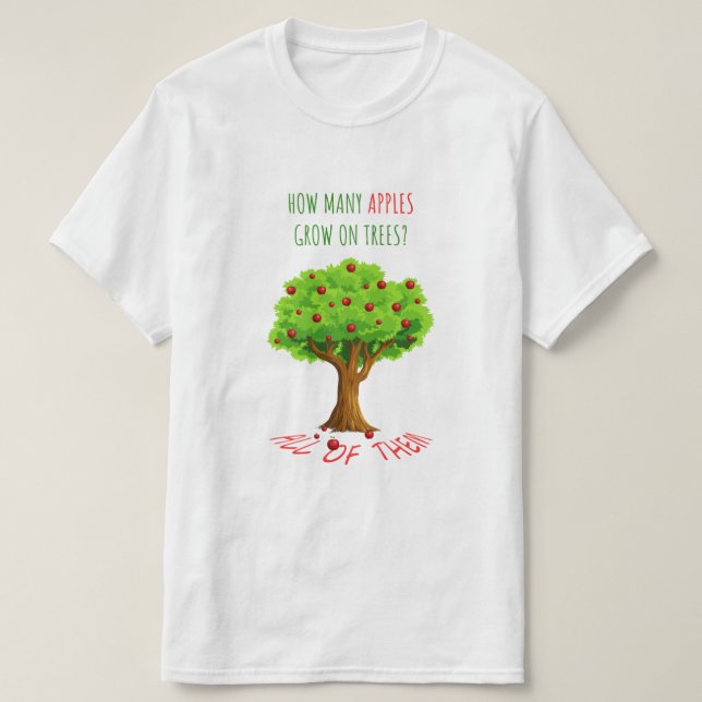 Papa, blague #04 (B) T-shirt (Design devant)