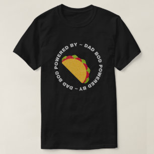 Papa Bod Actionné Par Le T-shirt Parties scintill