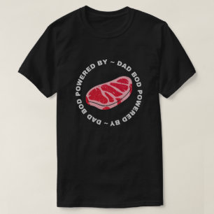 Papa Bod Actionné Par Un T-shirt Parties scintill