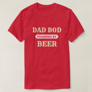Papa Bod Alimenté Par T-Shirt Bière
