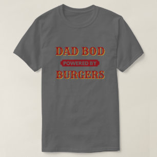 Papa Bod Alimenté Par T-Shirt Burgers