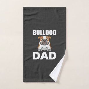 Papa Bouledogue Dessin Animé Amateur de Chien