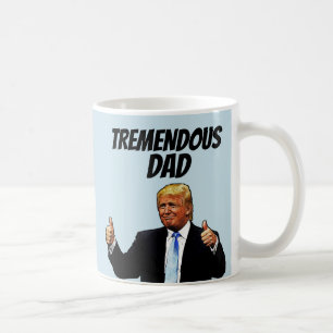 PAPA CAFÉ MUG, DONALD TRUMP FÊTE DES PÈRES MUG