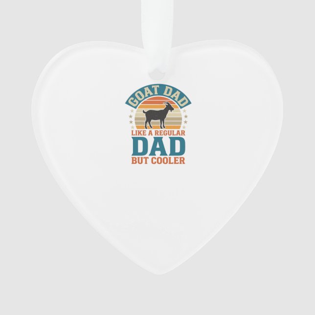Papa Chèvre Comme un Papa Régulier Mais Plus Cool  (devant)