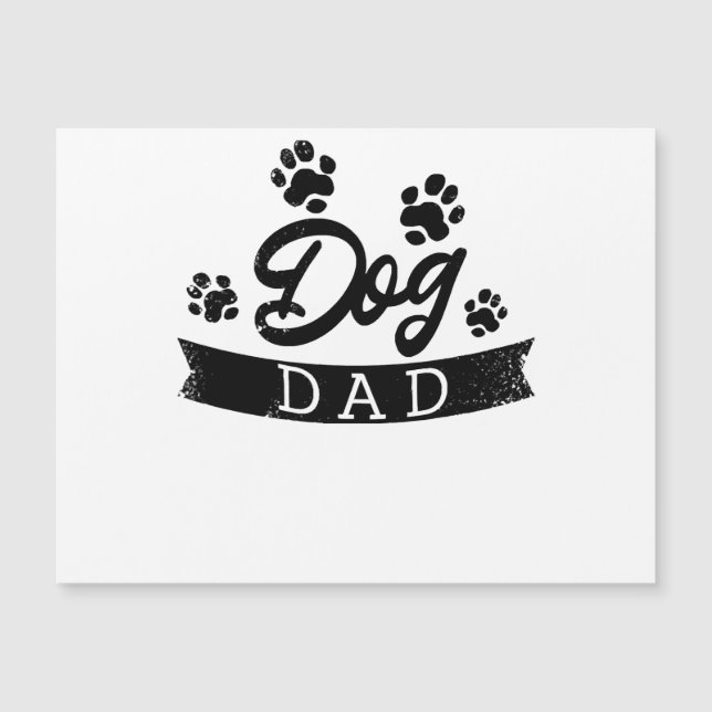 Papa Chien Design Drôle - Idée cadeau pour les pro (Devant)