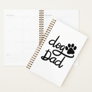 Papa Chien Empreinte de Patte de Chien Drôle