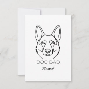 Papa Chien personnalisé avec nom Papa Chien