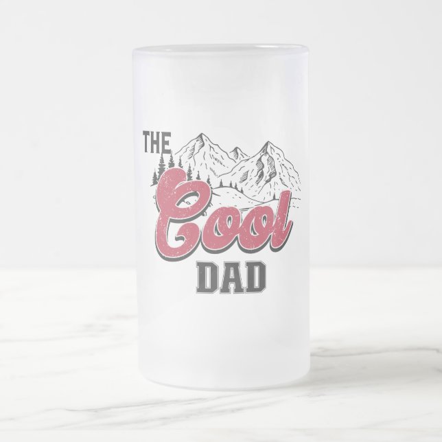 "Papa Cool" La Mug De Bière Décongelée (Centre)