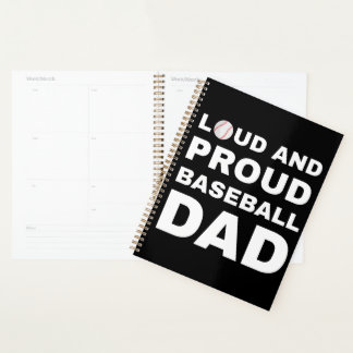 papa de baseball fier et bruyant