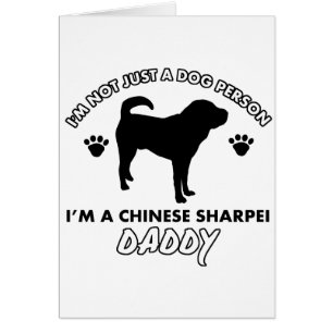 Papa de chien de Shar-pei de Chinois