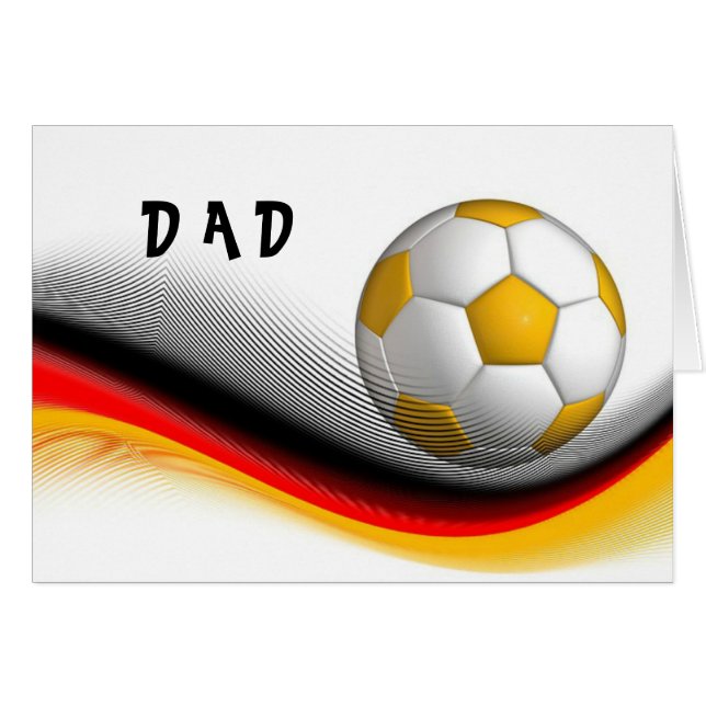 Papa de football (Devant horizontal)