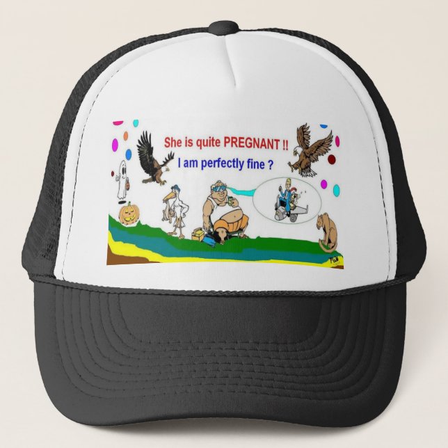 Papa de grossesse à être casquettes spéciaux (Devant)