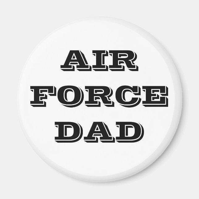 Papa de l'armée de l'air aimant (Devant)