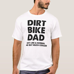 Papa de moto cross drôle T-Shirt de motocross