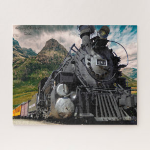 Papa de Noël. Jigsaw Puzzle