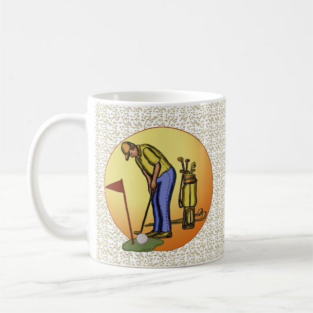Papa Drapeau de Golf Tasse de Golf (Gauche)