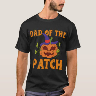 "Papa du Patch Halloween T-Shirt - Funny Pumpki