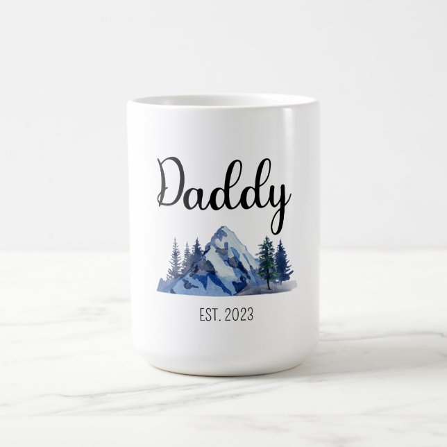 Papa Est 2023, Mère Et Papa Mugs, Parents Mugs (Centre)