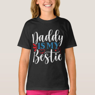 Papa est mon T-shirt bestin