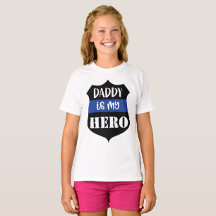 Papa est mon T-shirt Hero Girls