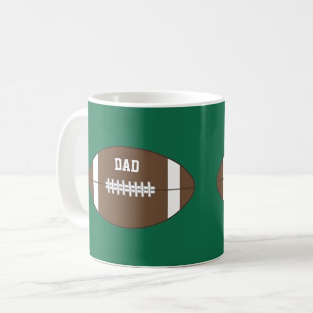 Papa Football Café Mug (Devant gauche)