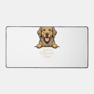 Papa Golden Retriever Gravure Vintage