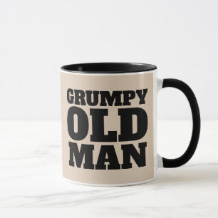 PAPA GRANDPA GRUMPING VIEUX HOMME CAFÉ MUG