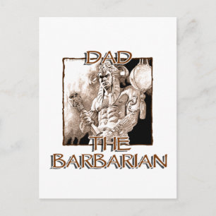 Papa, la carte postale barbare