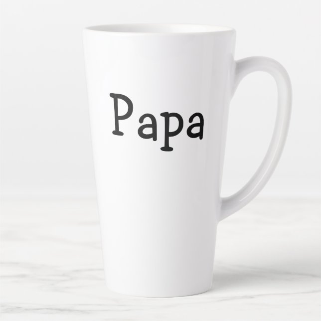 Papa Latte Mug (Droite)