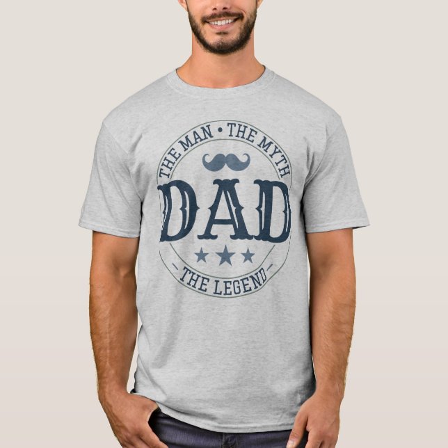 Papa - L'Homme. Le Mythe. Le T-shirt légendaire (Devant)