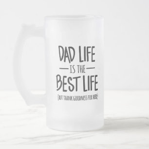 Papa Life est la meilleure bière de la vie Mug